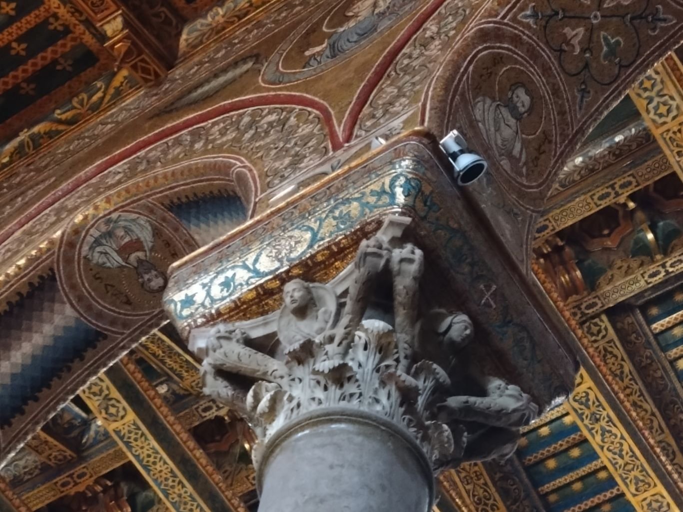 Norman gargoyles at Monreale Cathedral