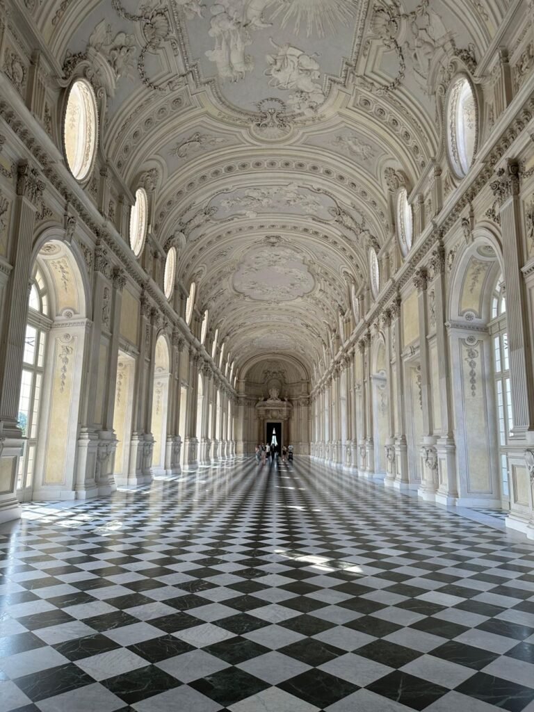 The ballroom at Reggia di Venaria Reale