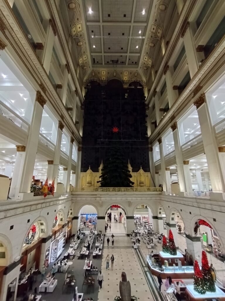 The organ in the Grand Court of the old Wanamaker department store in Philadelphia